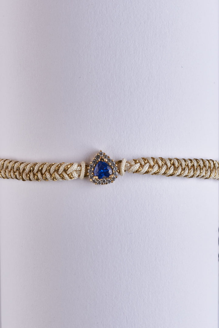 Blue Halo Bracelet