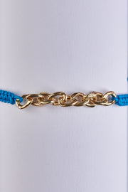 Azure Chain Bracelet
